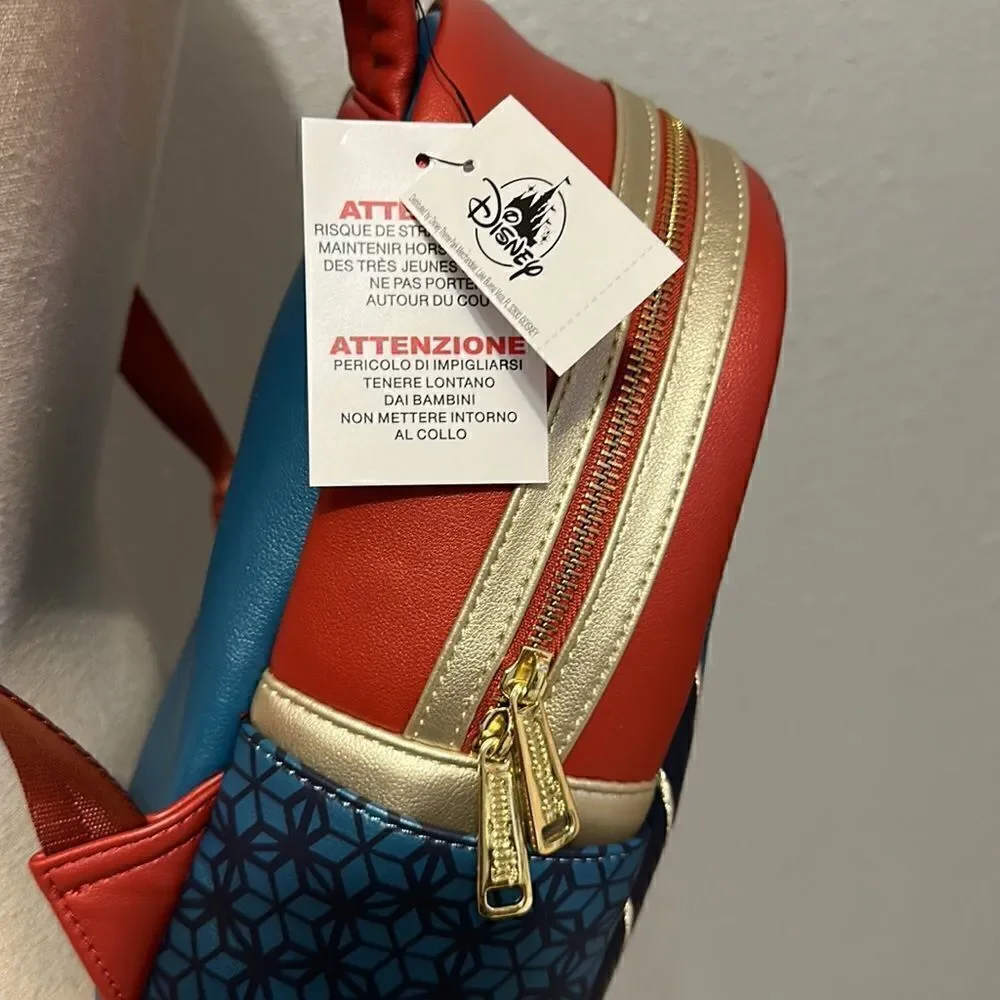 NEW Disney Ms. Marvel loungerfly mini backpack